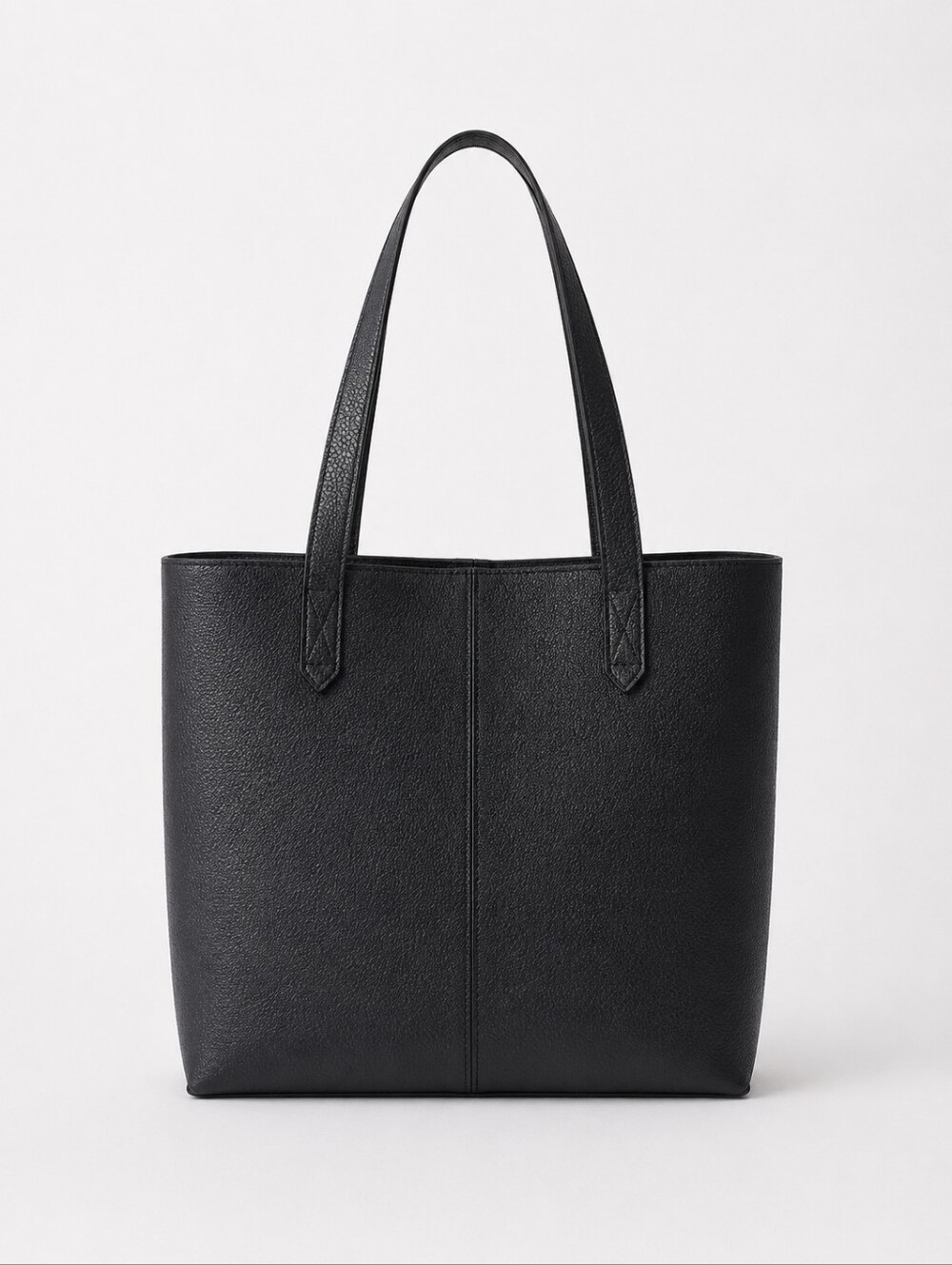 Loft Genuine Leather Gray Top Handle Large Tote Bag NEW